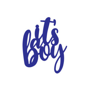 SVG Files_FREE SVG It a boy caketopper