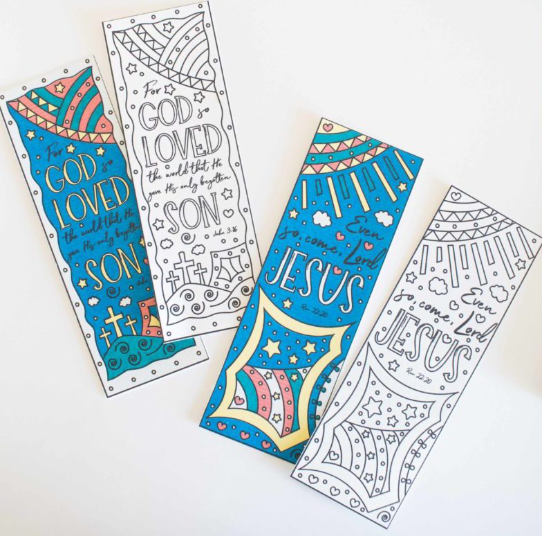 free-printable-coloring-easter-bookmarks-also-in-color-daydream-into-reality for Free Printable Christian Bookmark Templates Free Printable Coloring Easter Bookmarks (Also in color) ~ Daydream Into Reality for Free Printable Christian Bookmark Templates