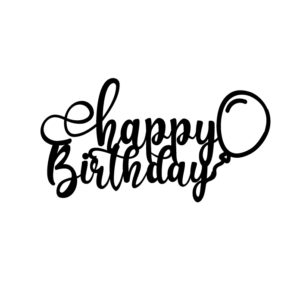 Happy Birthday SVG