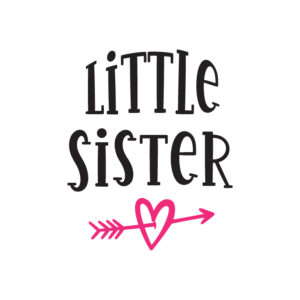 Little Sister Free SVG