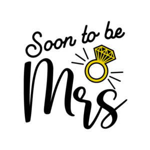 Soon to be Mrs Free SVG