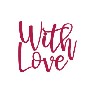 With Love FREE SVG