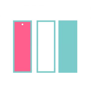 Template Bookmark Free SVG 1