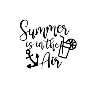 Summer is in the air FREE SVG