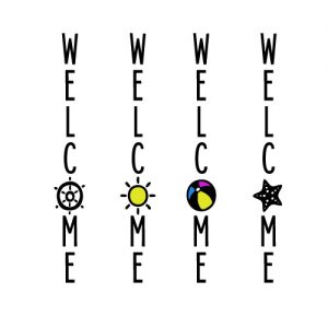 Welcome FREE SVG for summer signs