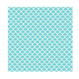 Mermaid Scales Pattern Free SVG