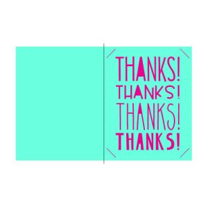 thanks card free svg