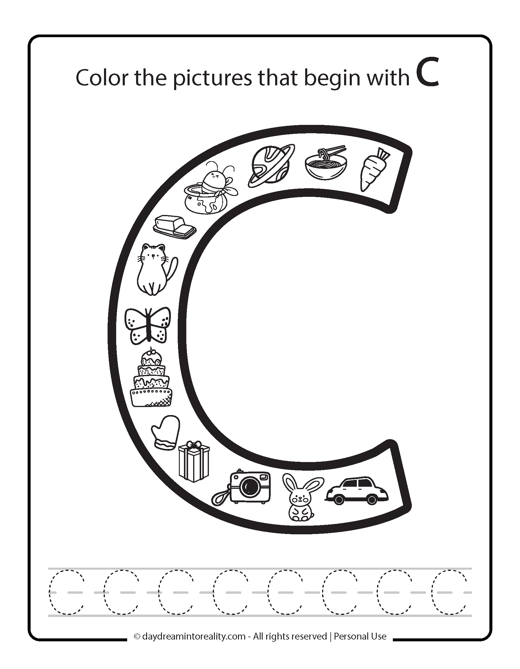 Beginning Sounds Worksheets for Preschool | Free PDF Printable ...