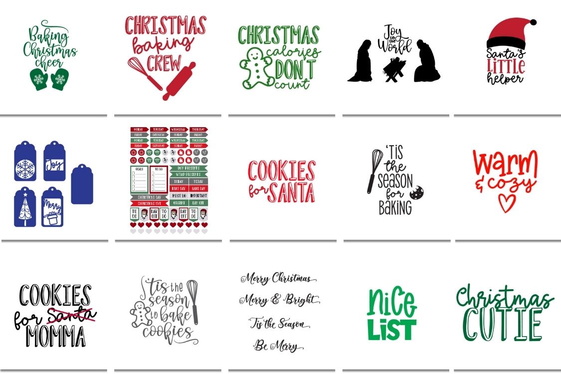 Free Christmas SVG Cut (Files) for Cricut & Silhouette ~ Daydream Into ...