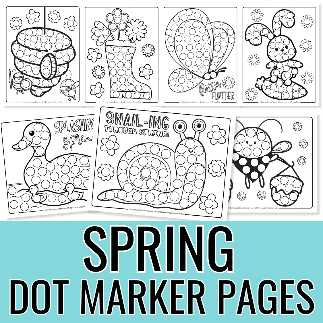 35 Summer Dot Marker Pages Free Pdf Printables Daydream Into Reality