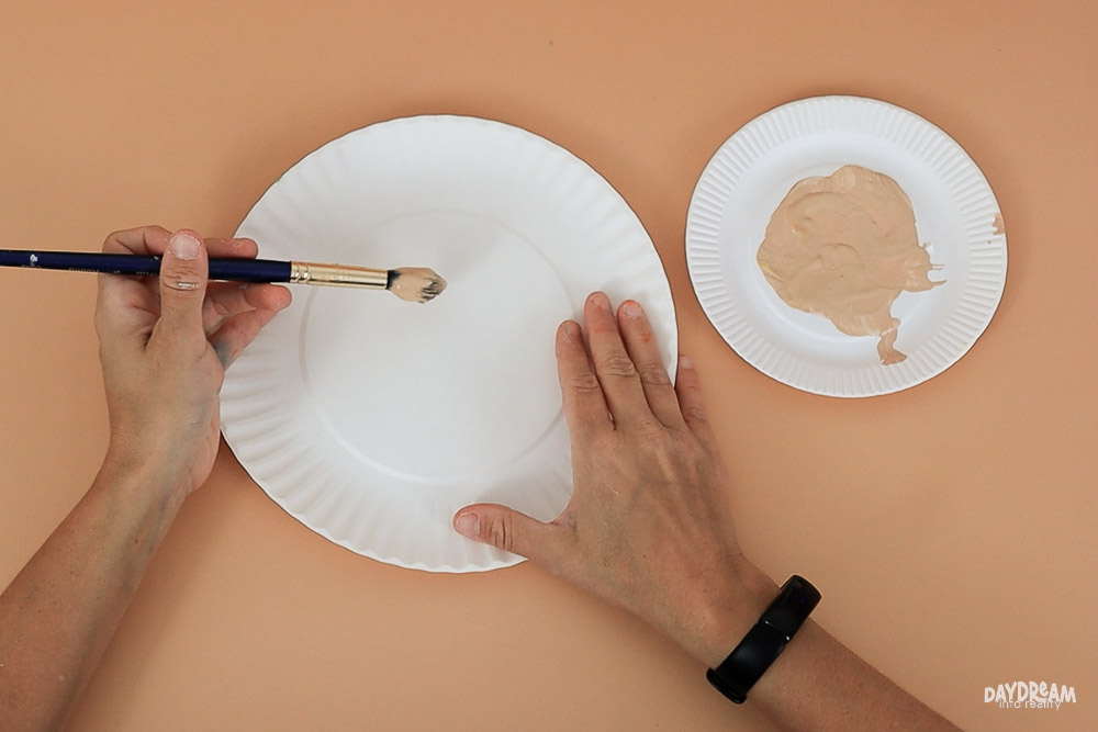 paint paper plate