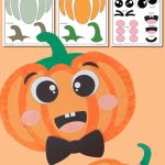 Paper Plate Pumpkin Craft For Kids Pinterest Image 5