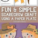 Paper Plate Scarecrow Craft For Kids Pinterest Image 3