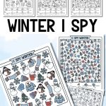 Winter I SPY Activity for Early Elementary