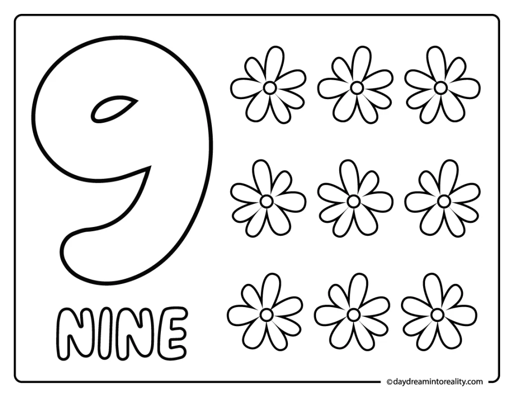 Count and color number eight worksheet with stars.