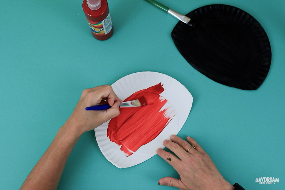 Paint paper plates.