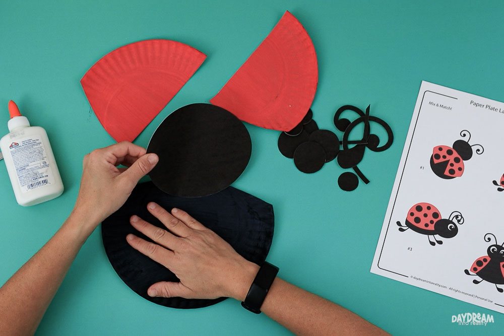 How to glue ladybug #1