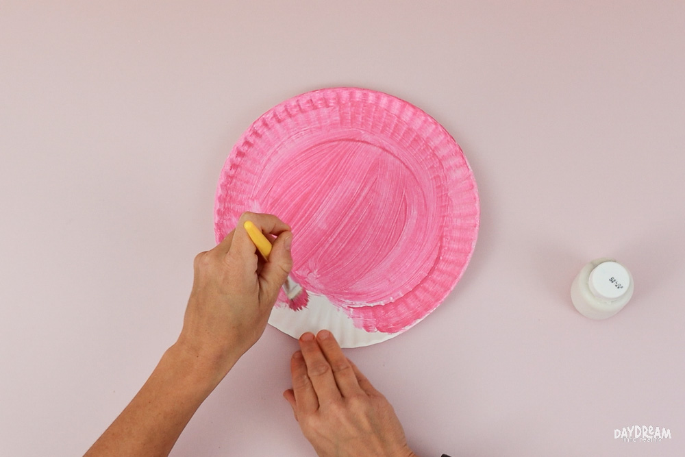 Paint paper plate