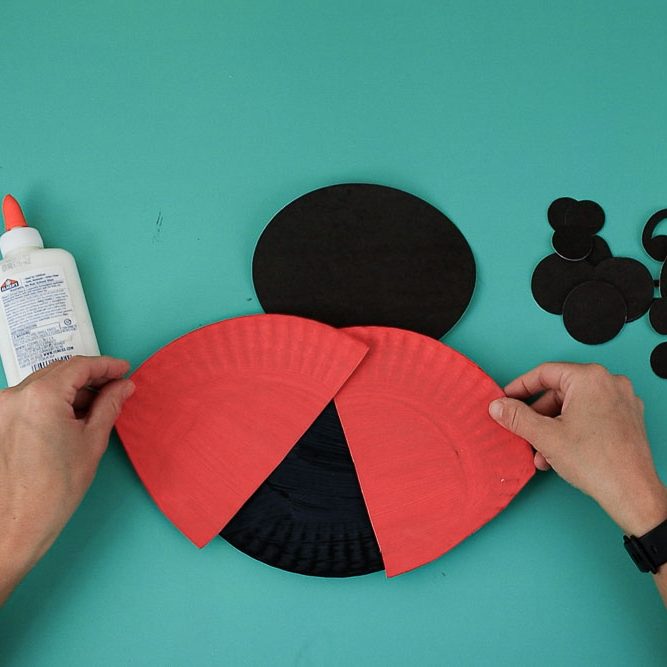 How to glue ladybug #1